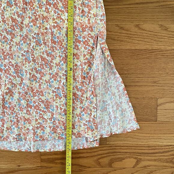 Rails Shelley Wildflower Midi Dress Womens XS Multicolor Floral Boho Farmcore - Picture 12 of 12